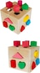 Wooden Geometry Toy, Children's Sorting Cube, Educational Toy, Sorting Toy