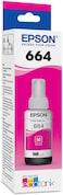 Epson T6643 Ecotank Magenta Color Ink Bottle 70ml Original Refill Ink