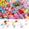Aiwanto 550Pcs Kids Jewellery Making Beads Necklace Hair Band Children Making Beads