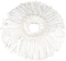Generic - Replacement 360 Rotating Easy Magic Microfiber Spinning Floor Mop Head White