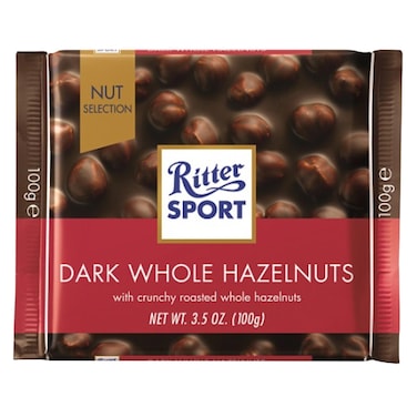Ritter Sport Dark Hazelnut Chocolate 100G