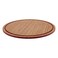 Wooden Cake Serving Plate With Lid Brown 26cm