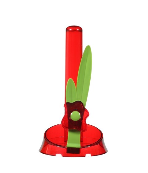 Buy Herevin Paper Holder Flower Modeling Paper Towel Holder Red H 161245 RD Online Carrefour UAE