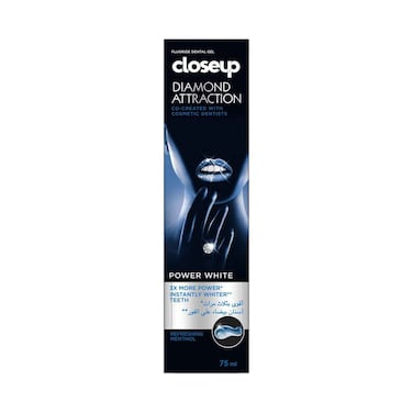 Close Up Diamond Attraction Toothpaste Power White 75ml