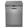 Zanussi Digital Dishwasher - 6 Programs -15 Place settings - Stainless Steel - ZDF17001XA