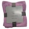 LA Collection 500 GSM Cotton Face Towels Pink 30x30cm 4 PCS