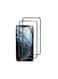 Generic Pack Of 2 Tempered Glass Screen Protector For Apple iPhone 12 Pro Max 6.7Inch Clear/Black