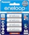 Eneloop (AA) 4-Cells Pre-Charged 2000mAh Rechargeable Batteries