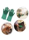 Generic Magic Silicone Dish Washing Gloves Green One Size