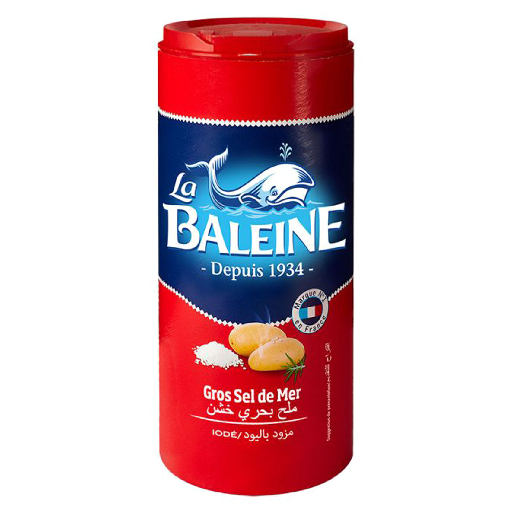 LA BALEINE COARSE SEA SALT 600G