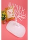 Generic Jewellery Holder Organizer Jewellery Stand Display Tree, White Deer Shape