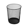 Aibecy-Round Metal Mesh Waste Paper Basket Office Dustbin Trash Can Wastebasket Recycling Bin