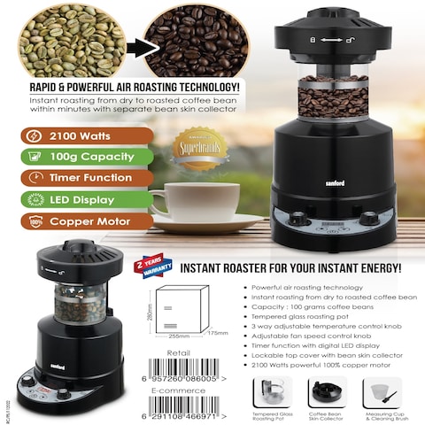 Sanford SF8600ECR Electric Coffee Roaster