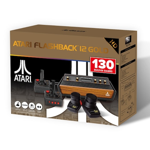Atari Flashback 12 GOLD with 130 Built-In Games