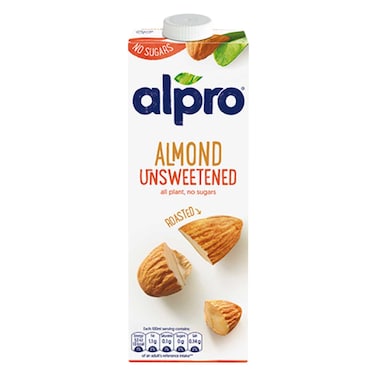 Alpro Almond Unsweetened Drink 1L
