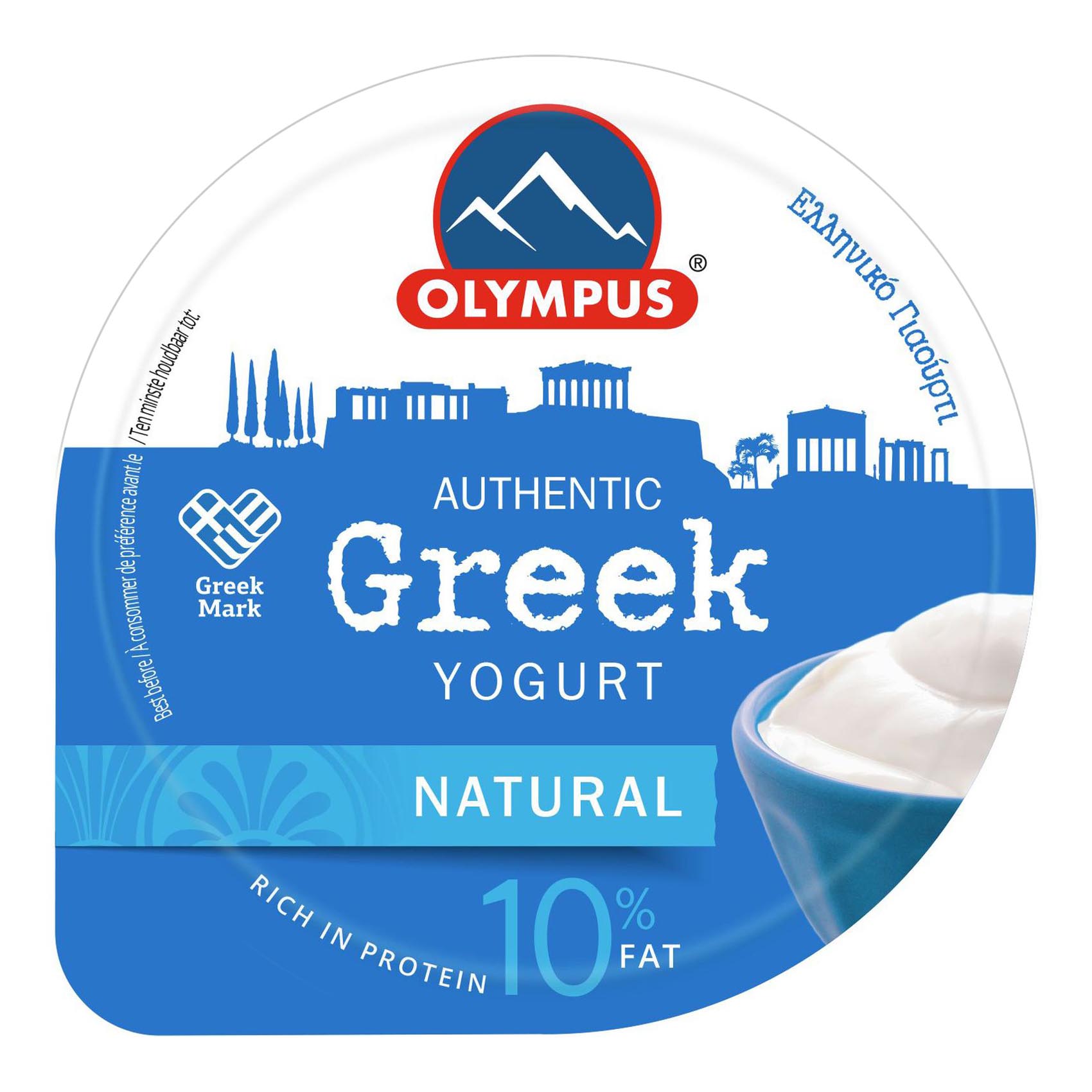 Olympus Authentic Natural 10% Fat Greek Yoghurt 150g