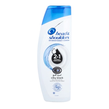 Head &amp; Shoulders Shampoo Silky Black 360 ml