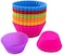 12 Pcs Silicone Cupcake Mould