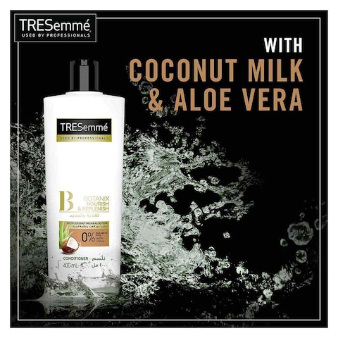 Tresemme Conditioner Nourish and Replenish with Coconut Milk and Aloe Vera - 400 Ml
