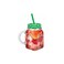 Pasabahce Jar Mug with Straw - 500 Cc