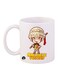 Bp Anime One Piece Printed Mug White/Yellow/Beige 12Ounce