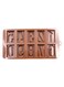 Generic Number Shaped Chocolate Mould Brown
