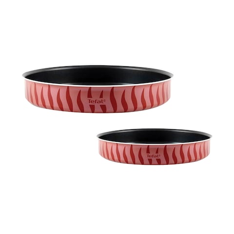 Tefal Specialist Round Oven Dish Set 28cm Red