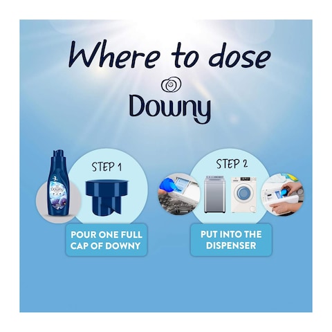 Downy Vanilla &amp; Musk Concentrate Fabric Conditioner - 1 Liter