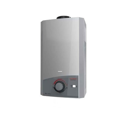 سخان مياه غاز اوليمبيك، 10 لتر - فضي