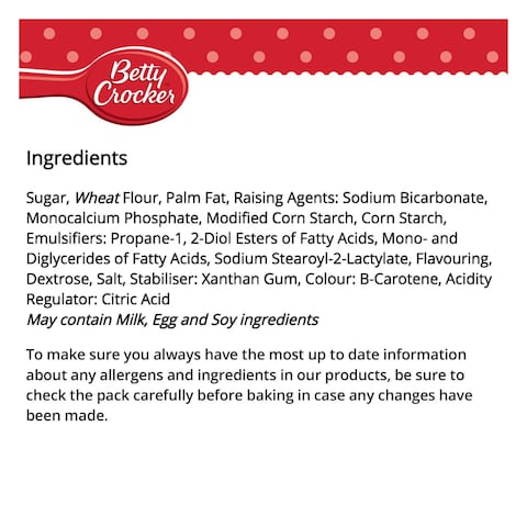 Betty Crocker Zesty Lemon Cake Mix 425g