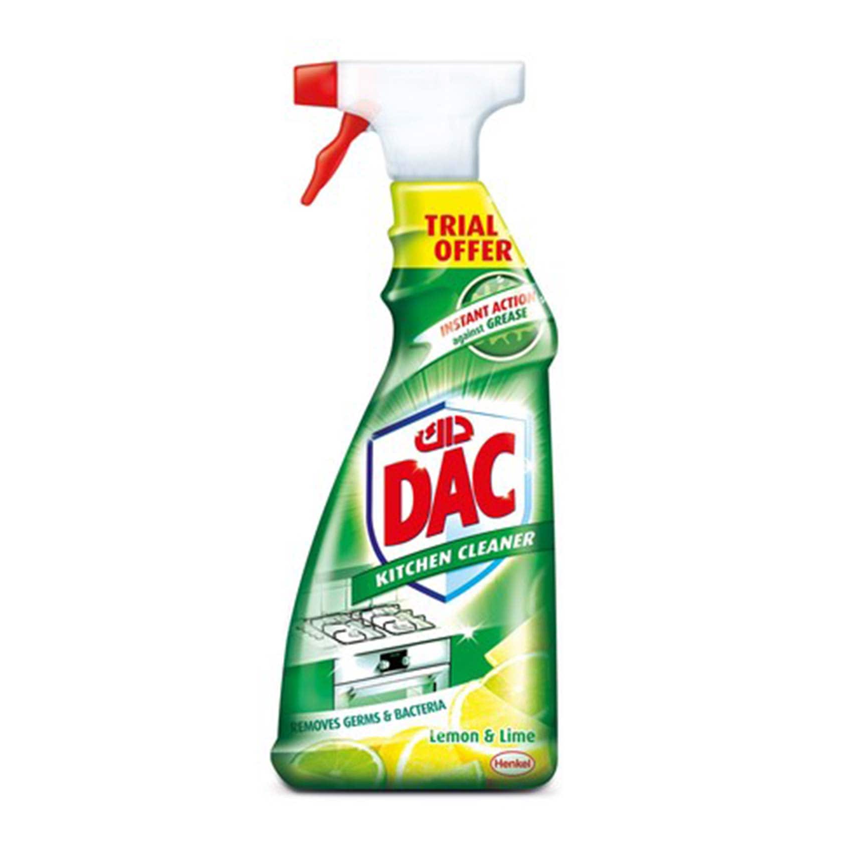 Buy Dac kitchen cleaner lemon & lime 500 ml Online | Carrefour KSA
