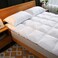 CottonHome Mattress Topper- (160 X 200 + 10 Cm) White