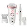 Braun Silk-epil 9-720 Wet + Dry Epilator with SE830 Facial Epilator and Cleanser