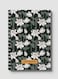 Lowha Spiral Notebook With 60 Sheets And Hard Paper Covers With Flowers Design, For Jotting Notes And Reminders, For Work, University, School