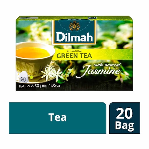 Dilmah Green Tea With Jasmine - 20 Tea Bags