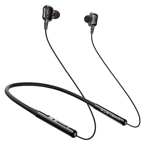 L&#39;Avvento Hp65B Waterproof Neckband Earphone - Black