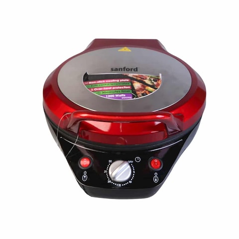 Sanford SF5957PM Non-Stick Pizza Maker 1400 Watts