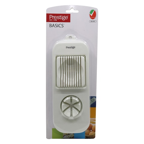 Prestige Basics 2-Way Egg Slicer NB-0002 White