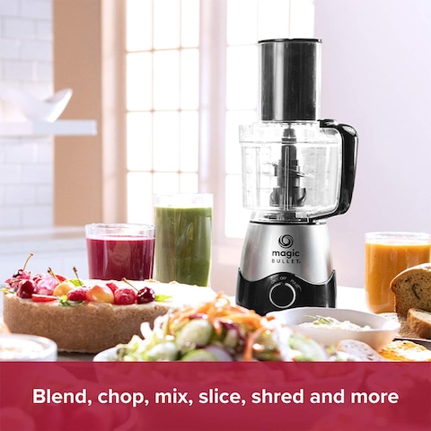 NutriBullet Magic Kitchen Express, Food Processor &amp; Chopper 250w, Black