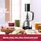 NutriBullet Magic Kitchen Express, Food Processor &amp; Chopper 250w, Black
