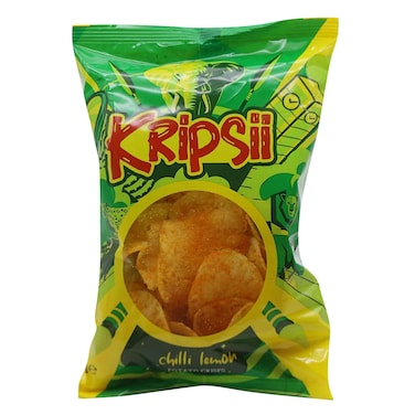 Kripsii Chilli And Lemon Potato Crisps 25G