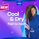 Always Cool &amp; Dry No Heat Feel Maxi Thick Large Sanitary Pads with Wings 30 Pads