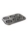 Delcasa 6 Cup Muffin Pan black 11 x 8 x 1.5 esinch