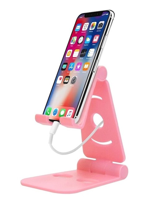 Generic Adjustable Universal Mobile Phone Stand Pink