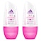 Adidas 6 In 1 Cool And Care Anti Perspirant Roll On For Women 50ml x Pack of 2 25% Off