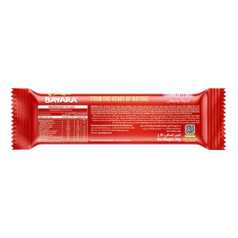 Bayara Chewy Soft Bar Strawberry And Oats 30g