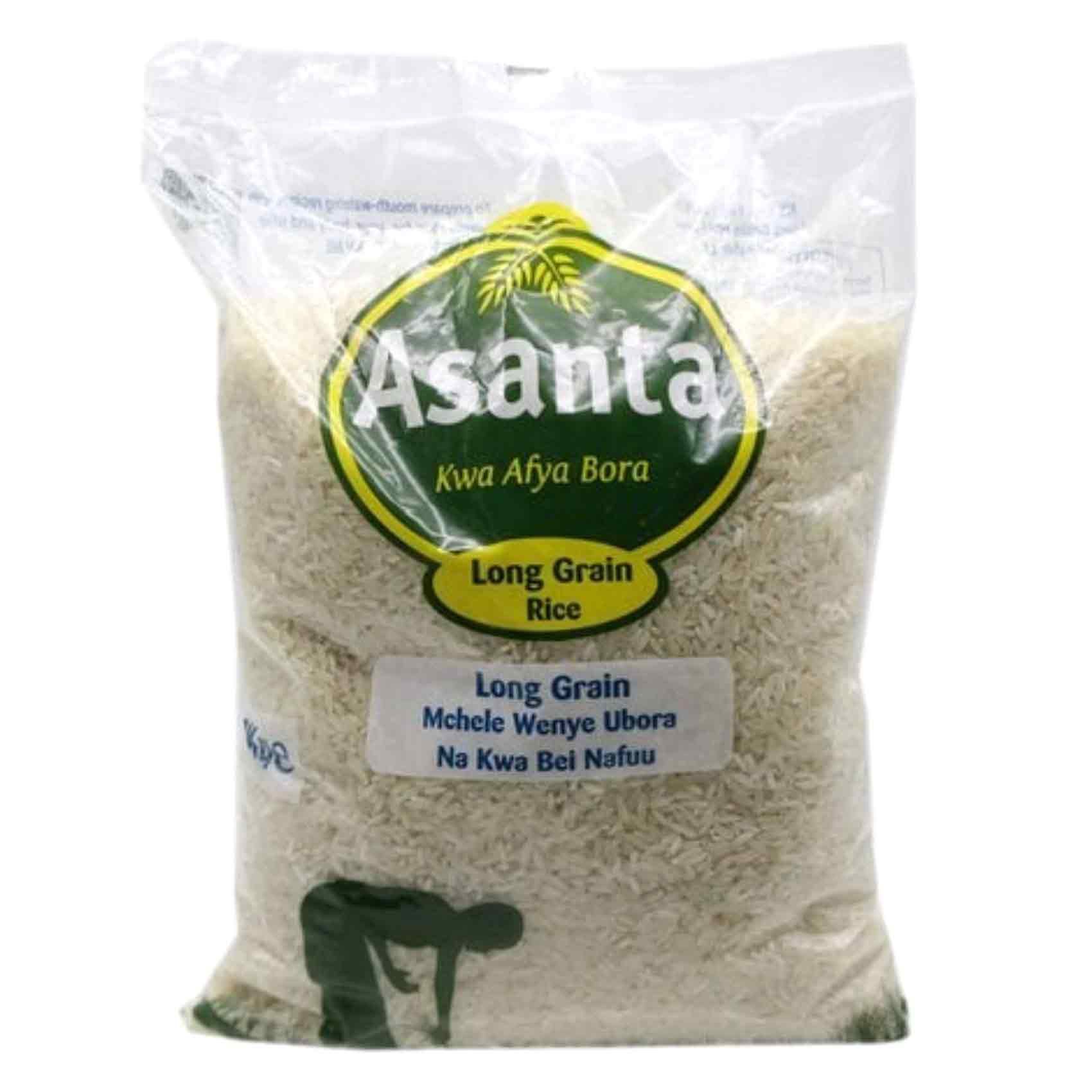 Buy ASANTA RICE LONG GRAIN 2KG Online | Carrefour Kenya