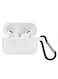 FOCUS AirPods Pro 2 Case Soft Silicone Cover Shockproof Skin with Keychain Carabiner Compatible with Apple AirPods Pro 2nd Generation 2022 Case