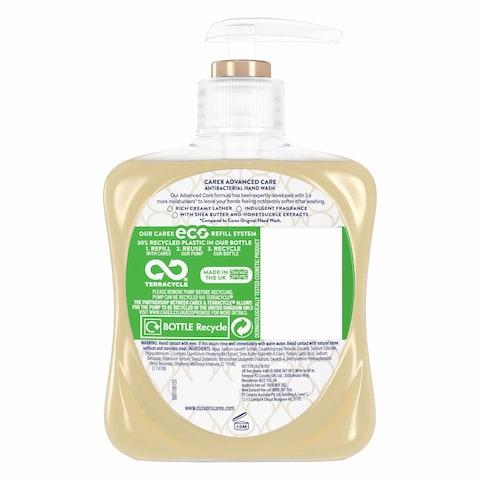 Carex Advanced Care Shea Butter Antibacterial Hand Wash 250ml