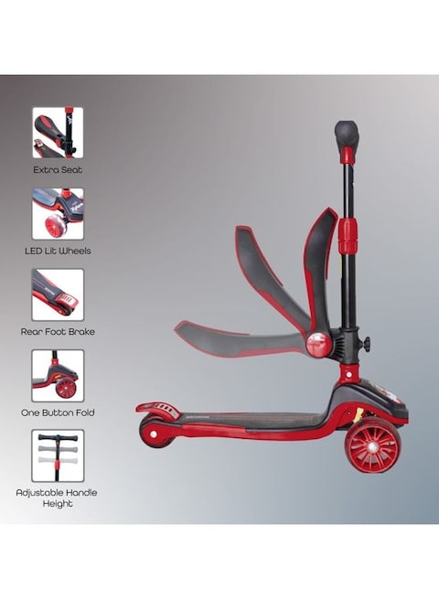 Moon Xplora Scooter With Seat For 3+ Years, 62X52X60cm